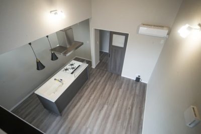 201 ロフトから見たLDK