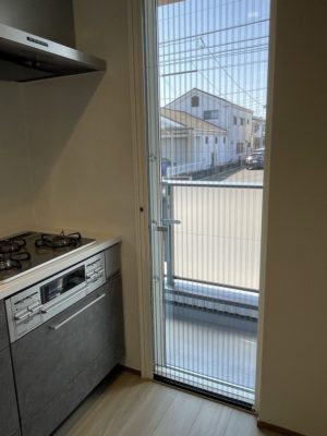 1階部屋 勝手口