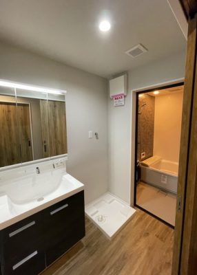 1階部屋洗面化粧台