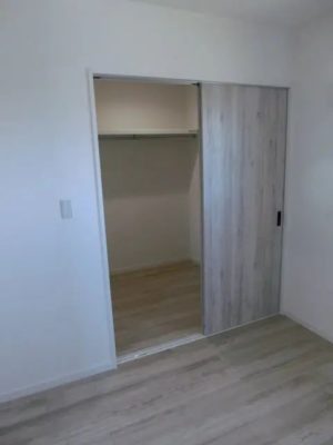 東向きタイプ203号室：洋間収納（広いです）